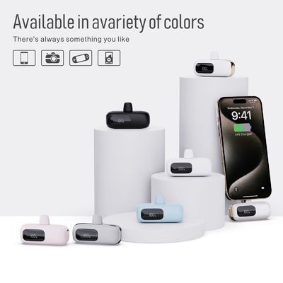 Banco de energia universal com cabo 20000mAh Carregador portátil com cabo