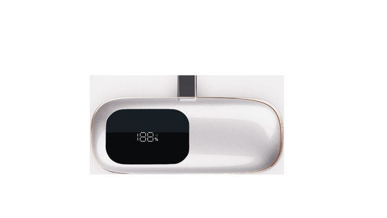 Bom preço. Banco de energia portátil personalizado de 4500mAh com conector integrado certificado MSDS on-line