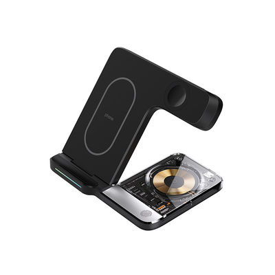 Bom preço. OEM ODM Estação de carregamento sem fio três em um para iPhone Samsung AirPods on-line