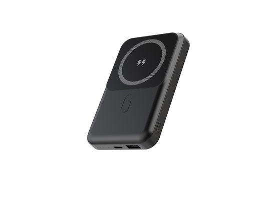 Banco de energia magnética sem fios 10000mAh 5W 7.5W Bateria Li-polímero Tipo