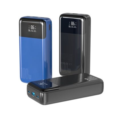 Bom preço. 25000mAh ABS PC Power Bank 100W Compatibilidade Universal on-line