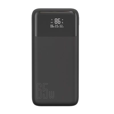 Bom preço. Banco de energia de 65w preto Banco de energia universal de 20000mah Construído em lanterna on-line