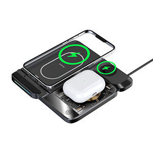 Bom preço. ODM OEM Powerbank Carregador sem fio 110-205KHz Frequência de carregamento 2-8mm Distância de carregamento on-line