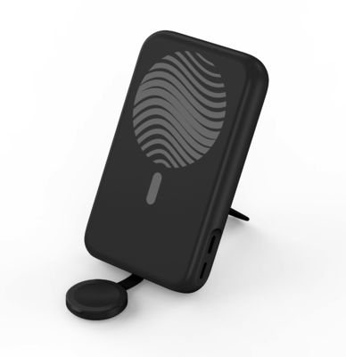 Bom preço. Tipo C Black Smartwatch Power Bank 10000mAh Capacidade Conectividade Universal on-line