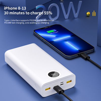 Bom preço. Fácil de transportar Banco de energia de grande capacidade 10000mAh PD20W Entrada 250g on-line