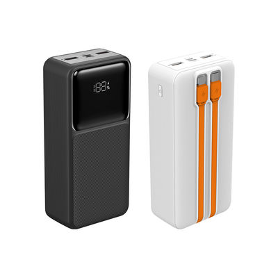 Bom preço. Carregamento rápido Banco de energia por cabo 30000mAh Compatibilidade universal on-line