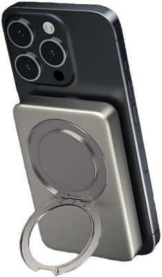 Creative 3 em 1 Mag Safe Carregador Portátil Para iPhone IWatch E Airpods Com O Stand