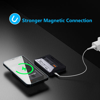 Bom preço. OEM Magnetic Power Bank mini compacto carregador sem fio de powerbank magnético on-line