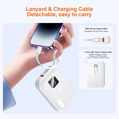 Bom preço. Easy Carry Mini Power Bank mais leve 10000mah Power Bank com PD22.5W de saída on-line