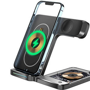 Bom preço. Tipo C Input Carregamento Rápido Carregador Sem Fio 10W 7.5W 5W Para iPhone Apple Watch Air Pods on-line