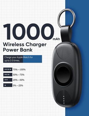 Bom preço. 1000mah Smartwatch Power Bank Tipo C Conectividade Compatibilidade universal on-line