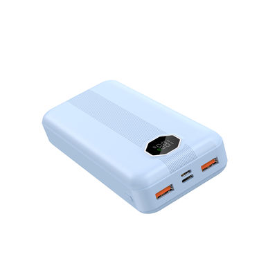 Bom preço. Azul Branco 10000mAh PD Power Bank Micro Carregador Compatível Com 20W 22,5W Potência nominal on-line