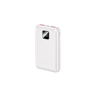 Bom preço. Banco de energia de PD branco Carregador portátil Banco de energia de alta capacidade 10000mah on-line